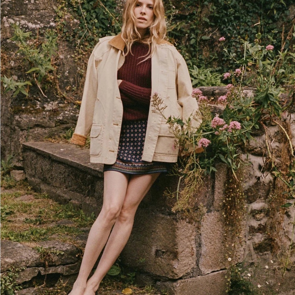 Doen Pascual Jacket in Straw